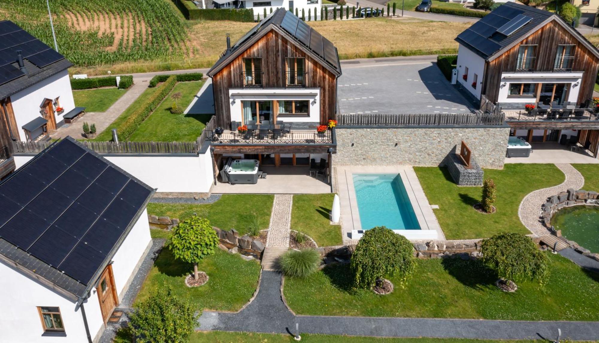 Chalets Petry Spa & Relax Bettel Bagian luar foto